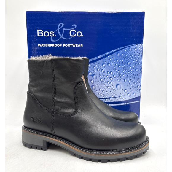 Bos. & Co. Shoes - Bos. And Co. CALIB Women's NEW Zip-Up Boots Black EU Size 37 NIB